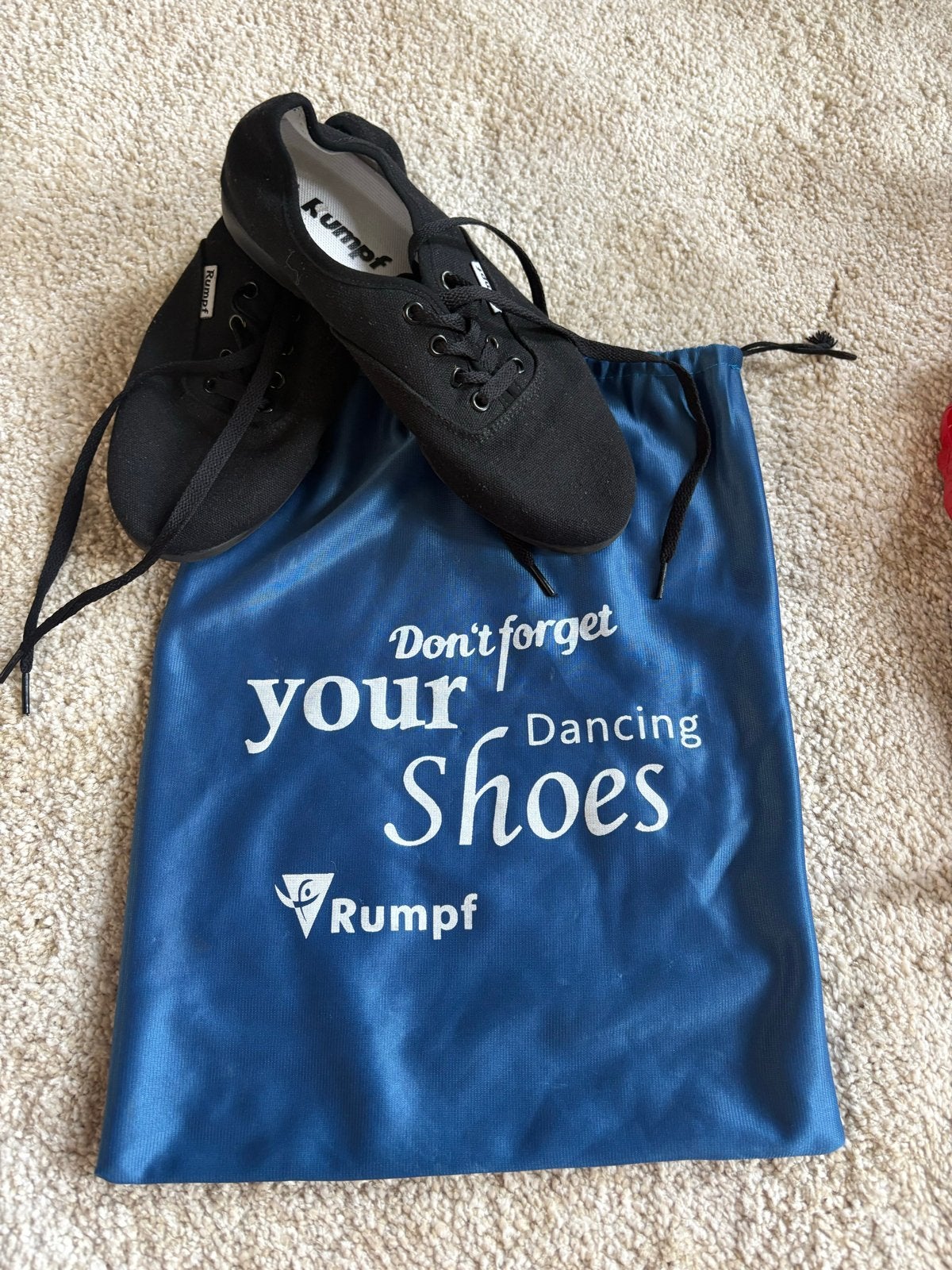 Rumpf dansschoenen - Zwart - Maat 5 (ongeveer 38), Ophalen, Gebruikt, Schoenen