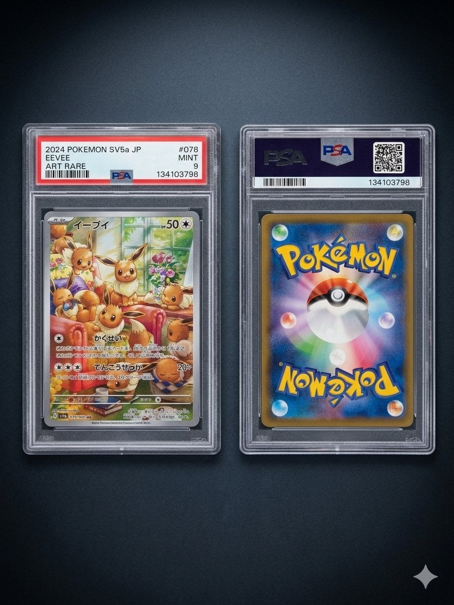 Eevee #078 SV5a JP - PSA 9, Ophalen of Verzenden