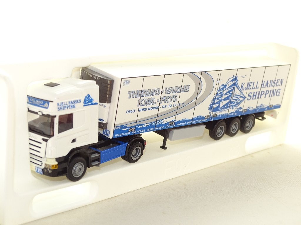 1/87 Awm Scania Kjell Hansen, Ophalen of Verzenden, Nieuw, Bus of Vrachtwagen, AWM