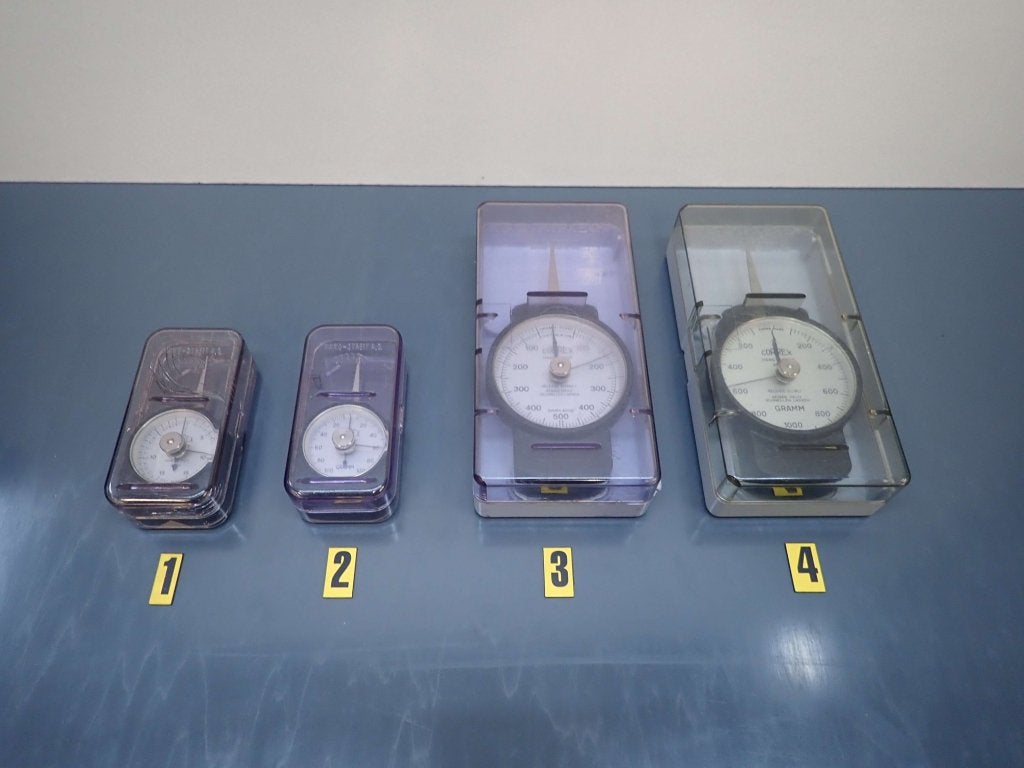 4x Correx Krachtmeter / kracht meter /  tension  gauge, Doe-het-zelf en Verbouw, Niet ingevuld, Niet ingevuld, Ophalen of Verzenden