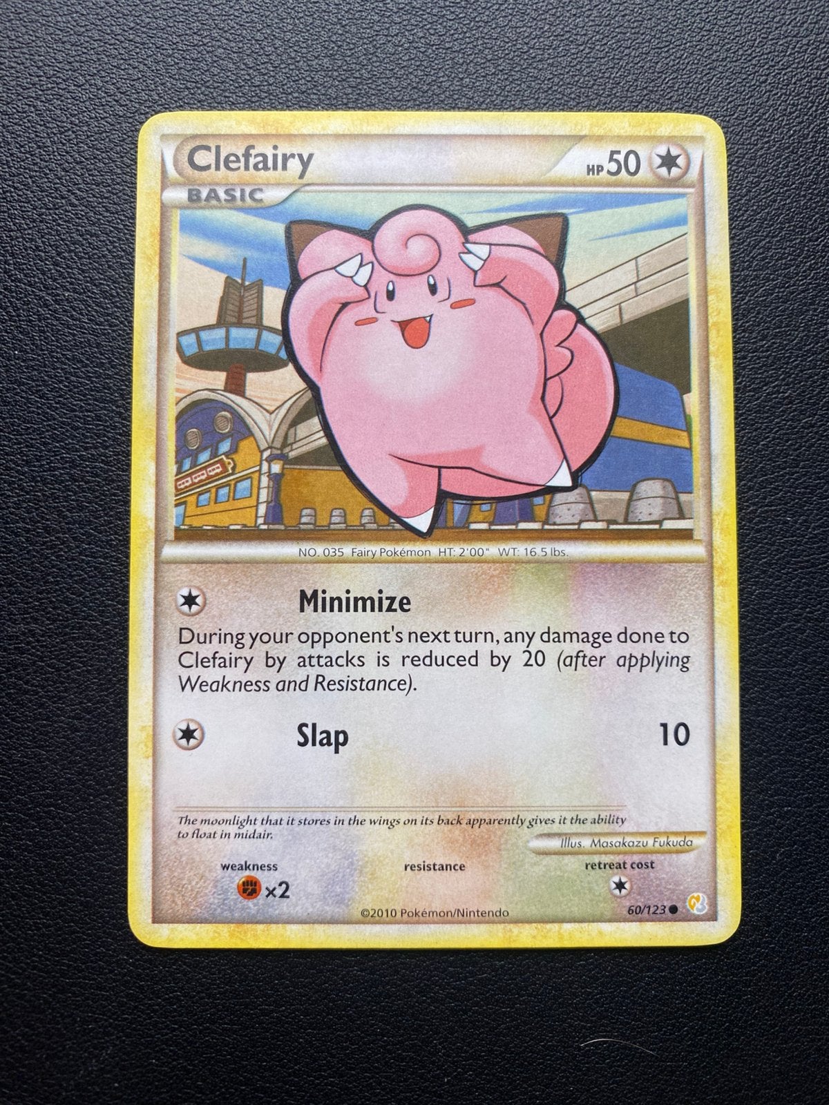Clefairy - HeartGold SoulSilver - 60/123 - Pokemon kaart, Ophalen of Verzenden, Zo goed als nieuw