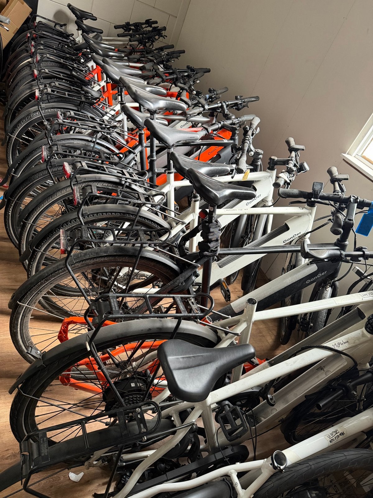 20-30 QonQer E-bikes Partijovername - Bafang Systeem, Ophalen, Gebruikt, Overige merken