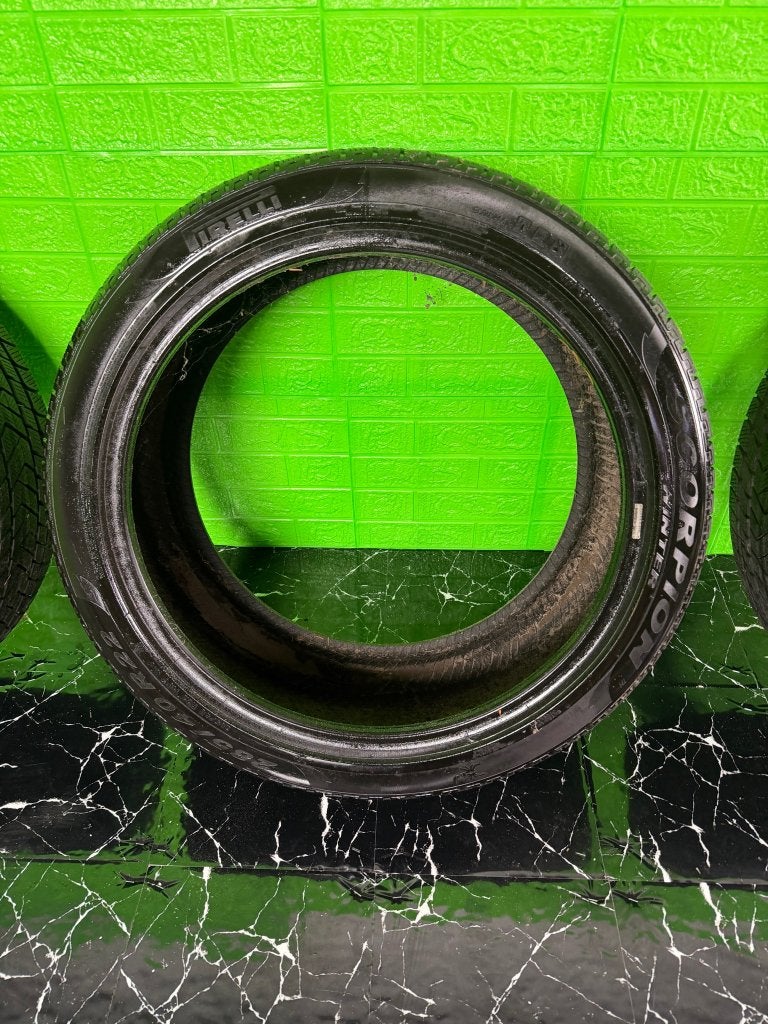 4x Pirelli Scorpion Winter banden 285/40R22 goed profiel, Niet ingevuld, Gebruikt, 285 mm, Banden en Velgen