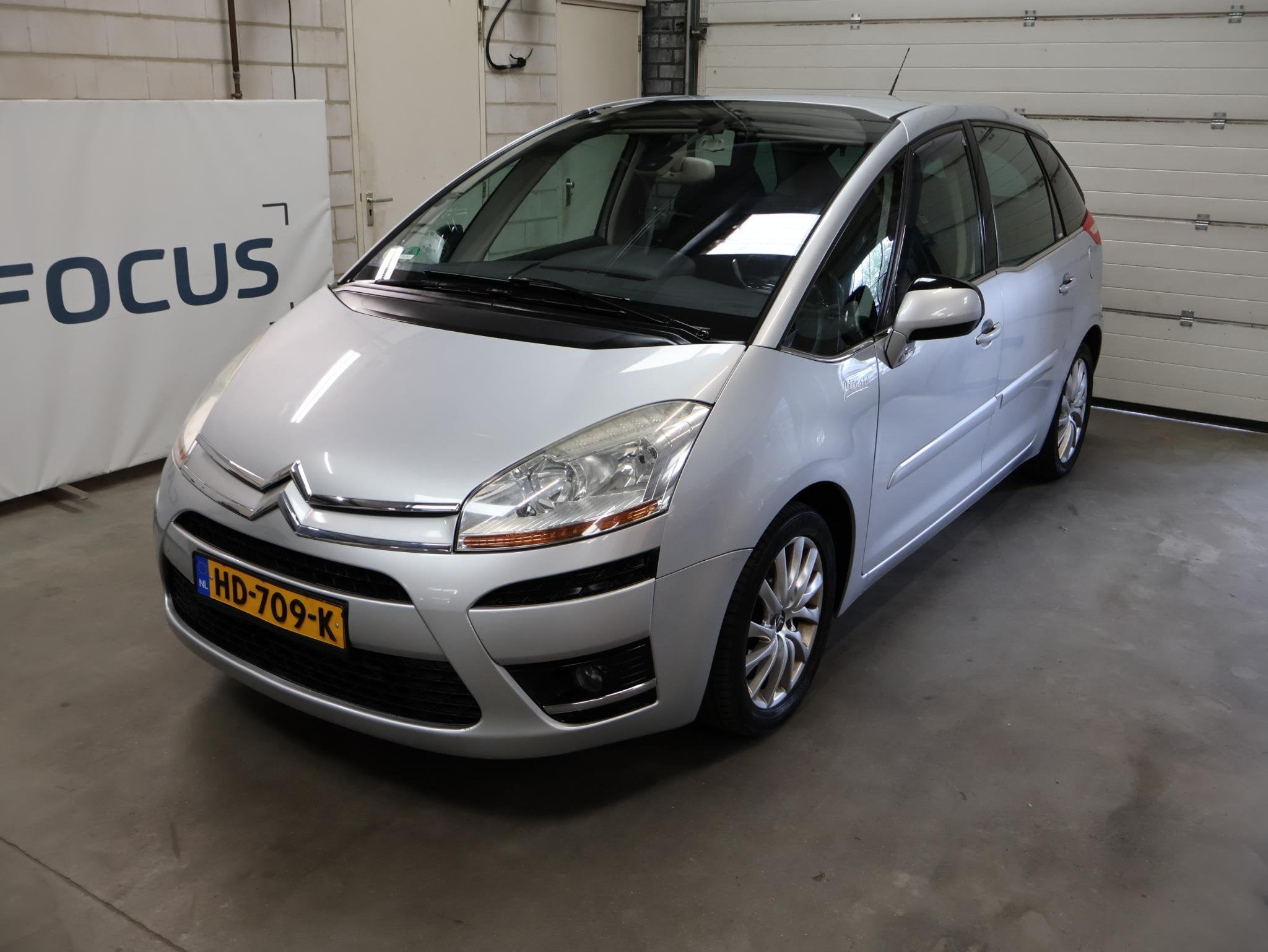 Citroen C4 Picasso 2.0-16V Exclusive EB6V 5p. Trekhaak PDC C, Auto's, 1486 kg, Stof, Gebruikt, Parkeersensor