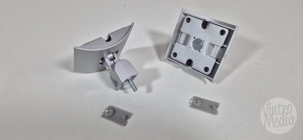 Bose UB20 Series II Muurbeugels | Zilver | Acoustimass, Gebruikt, Inclusief muurbeugels, Overige typen, Ophalen of Verzenden
