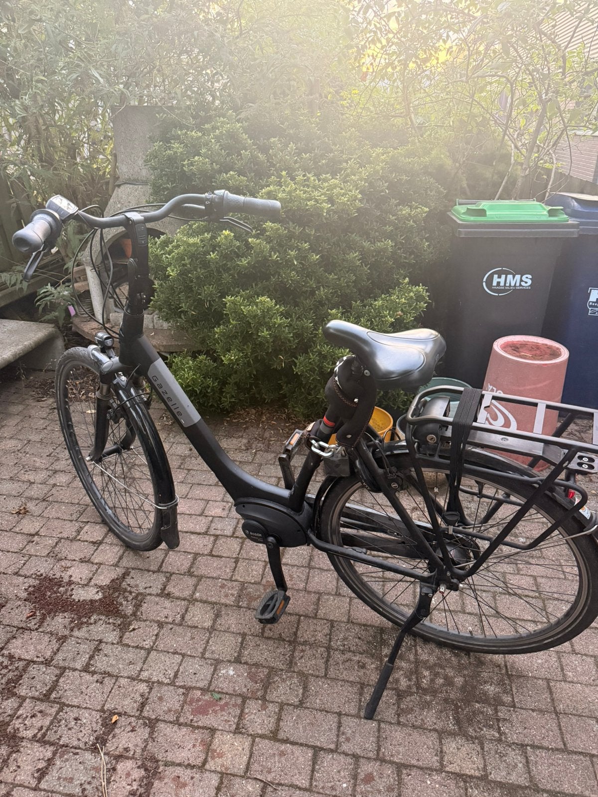 Gazelle Paris C7+ HMB Dames 2023 + powerpack 500, Fietsen en Brommers, Elektrische fietsen, Ophalen, Zo goed als nieuw, Gazelle
