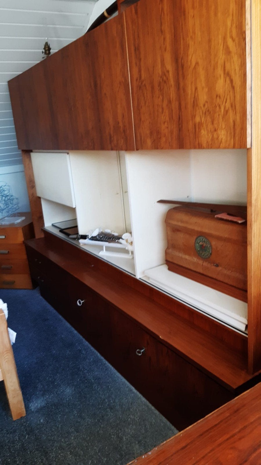 Vintage Palissander Kast uit 1964, Gebruikt, Met deur(en), Vintage, Mid-century modern, Ophalen of Verzenden