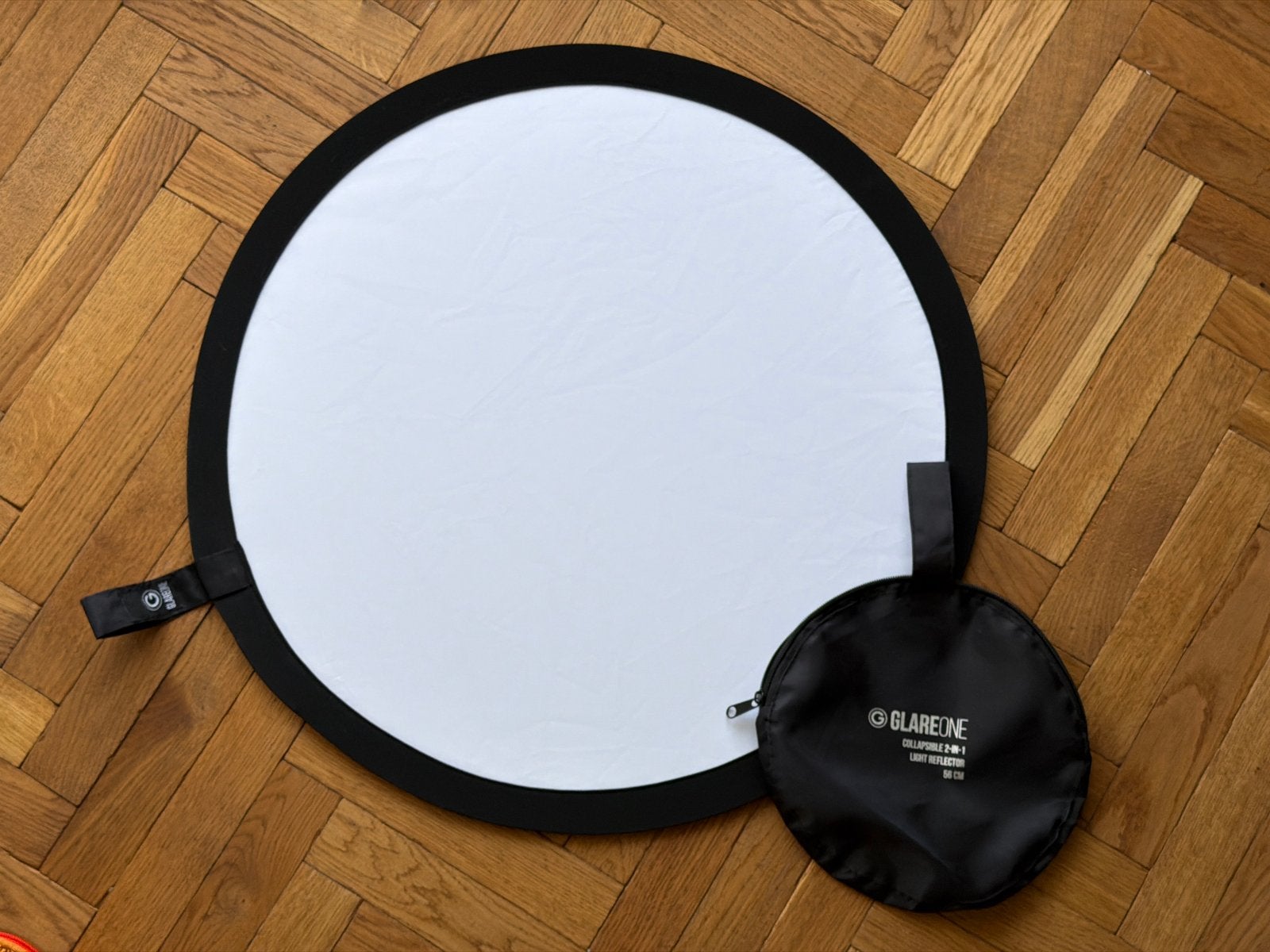 GlareOne Opvouwbare 2-in-1 Reflector 56 cm, Audio, Tv en Foto, Fotografie | Fotostudio en Toebehoren, Overige typen, Ophalen of Verzenden