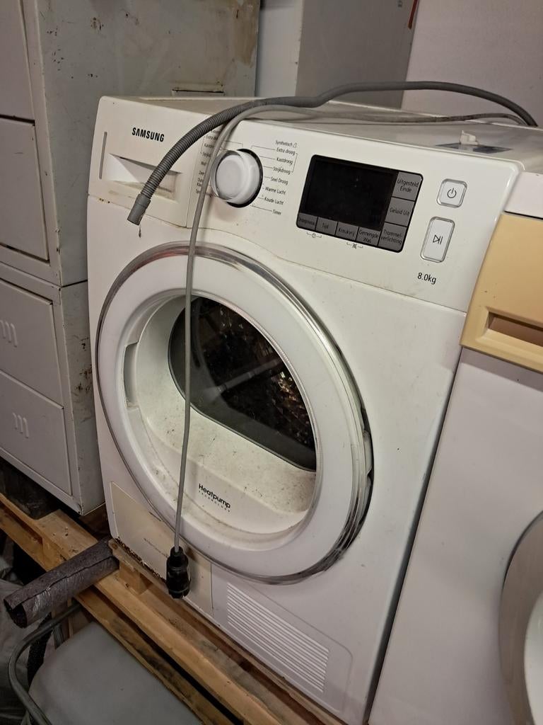 Samsung droger, word niet warm., Witgoed en Apparatuur, Ophalen, Gebruikt, 8 tot 10 kg, Voorlader