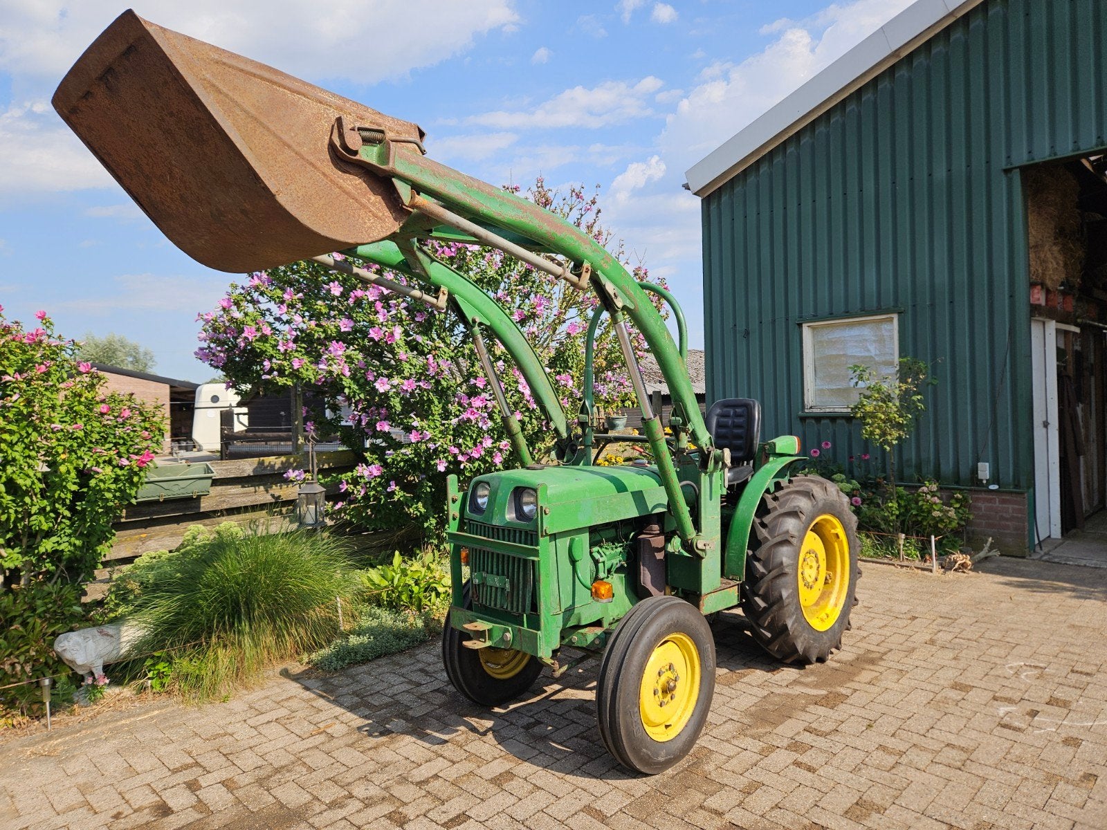 John Deere 1030VU met voorlader, Ophalen, Gebruikt, Tot 80 Pk, John Deere