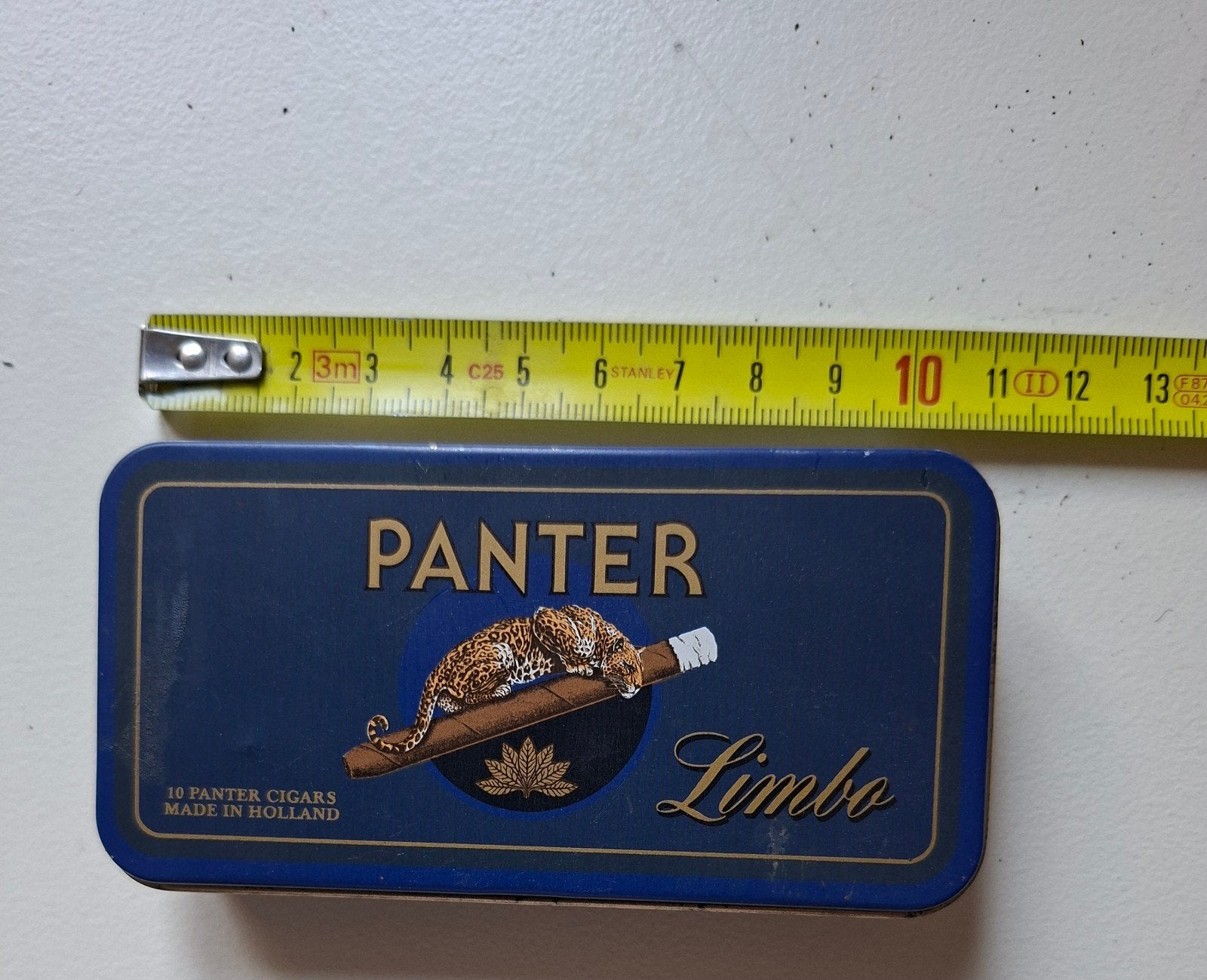Vintage Panter Limbo sigarenblikje - Made in Holland, Verzamelen, Ophalen