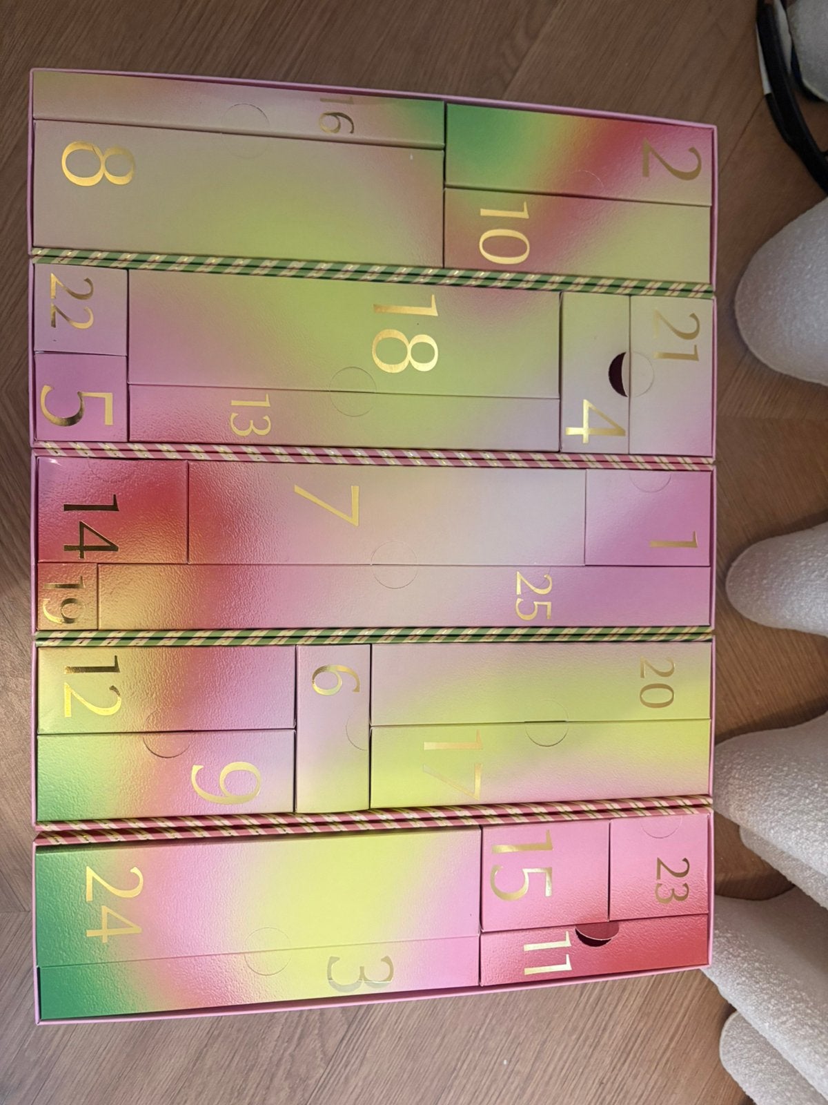 Bijenkorf adventskalender leeg, Diversen, Ophalen of Verzenden, Zo goed als nieuw
