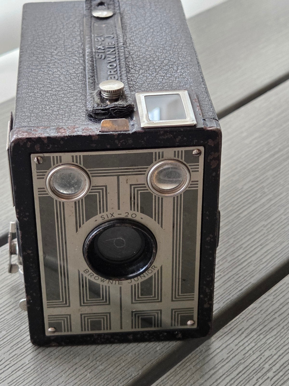Brownie Junior - Six-20, Ophalen of Verzenden, Voor 1940, Fototoestel