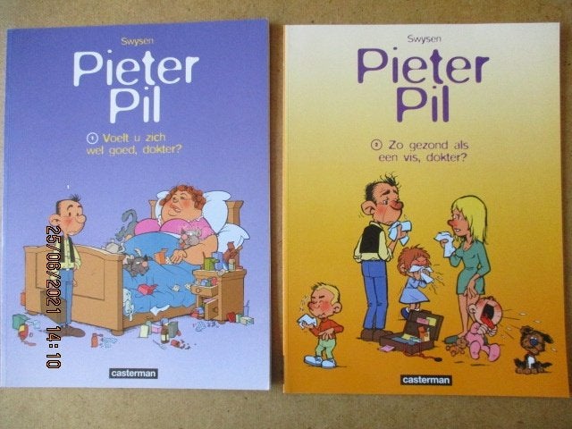 adv3749 pieter pil, Eén stripboek, Ophalen, Gelezen