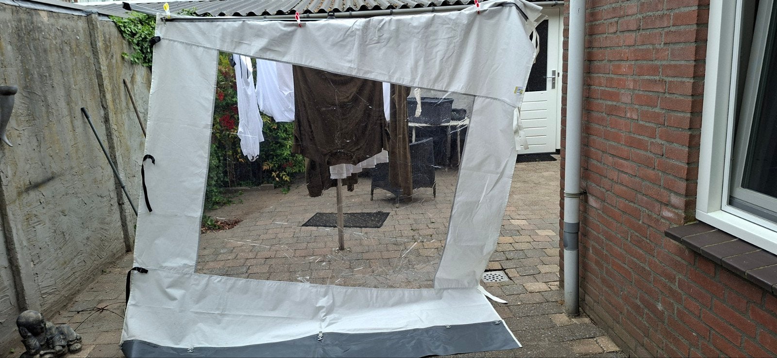 Universele zijwanden caravanluifel links en rechts, Caravans en Kamperen, Ophalen of Verzenden, Gebruikt