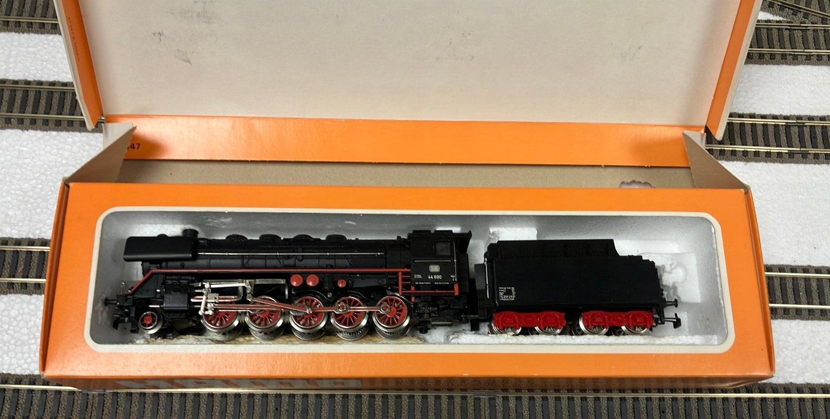 Marklin Hamo br44 DB stoomlocomotief, Ophalen of Verzenden, Zo goed als nieuw, Analoog, Märklin