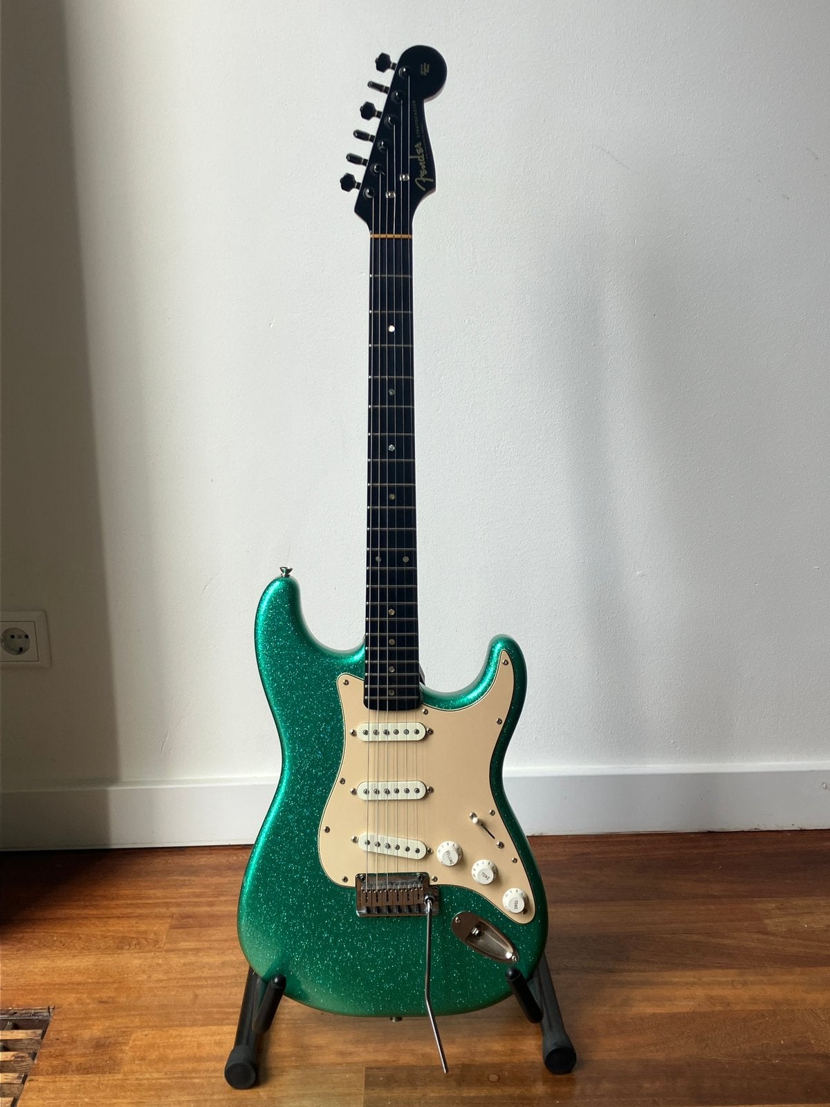 Stratocaster custom gitaar met top onderdelen, Ophalen, Gebruikt, Solid body, Overige merken