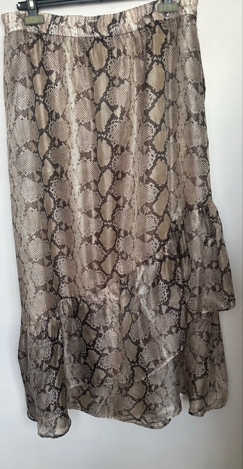 Nieuwe Shoeby rok met slangenprint en elastische taille XXL, Kleding | Dames, Ophalen, Nieuw, Maat 46/48 (XL) of groter, Meerkleurig