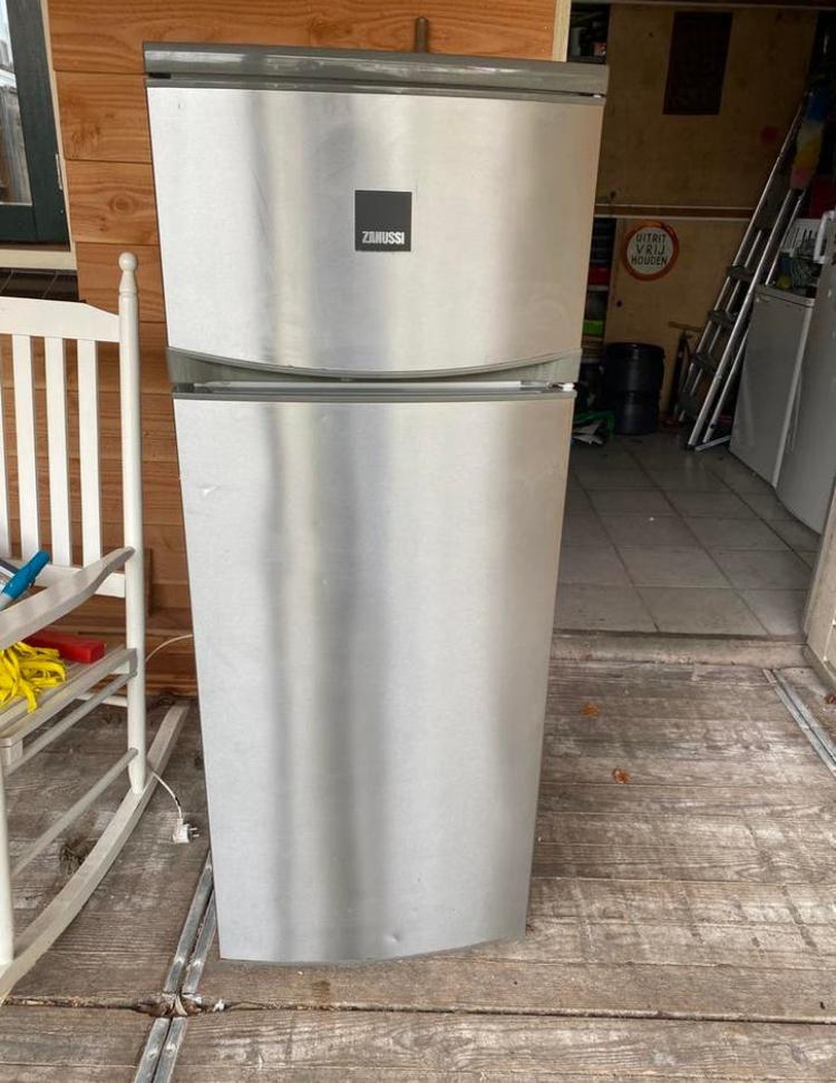 Zanussi koelvriescombinatie, in gebruikte staat, Ophalen, Bvt, Gebruikt, 200 liter of meer