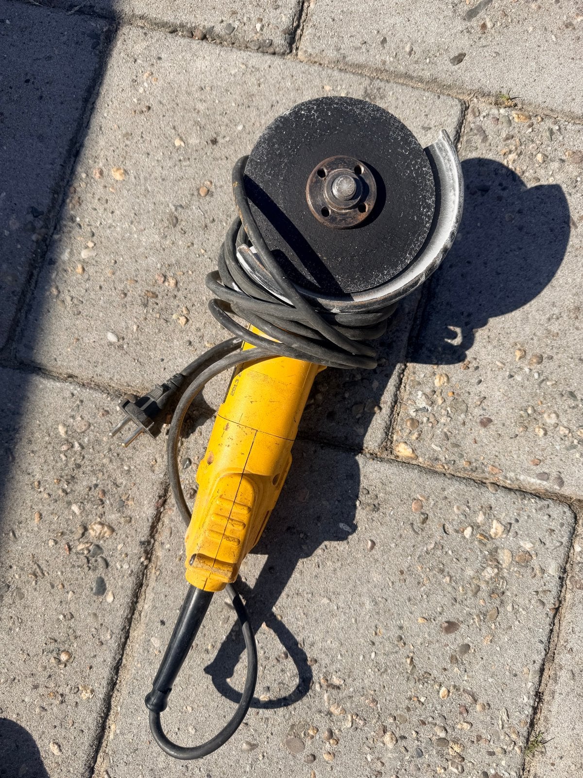 DeWalt Haakse Slijpmachine D28134 - 1100W, Doe-het-zelf en Verbouw, Gereedschap | Slijpmachines, Ophalen of Verzenden, Gebruikt