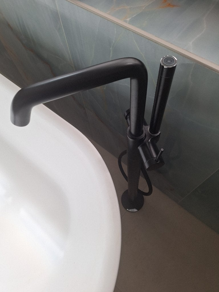 Hans Grohe vrijstaande badkraan Tecturis S, Ophalen, Zo goed als nieuw, Bad