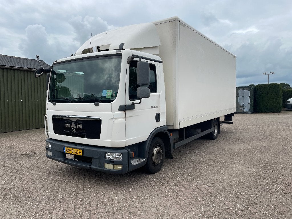 MAN TGL 8.180, Auto's, Vrachtwagens, Euro 5, Zwart, MAN, Wit
