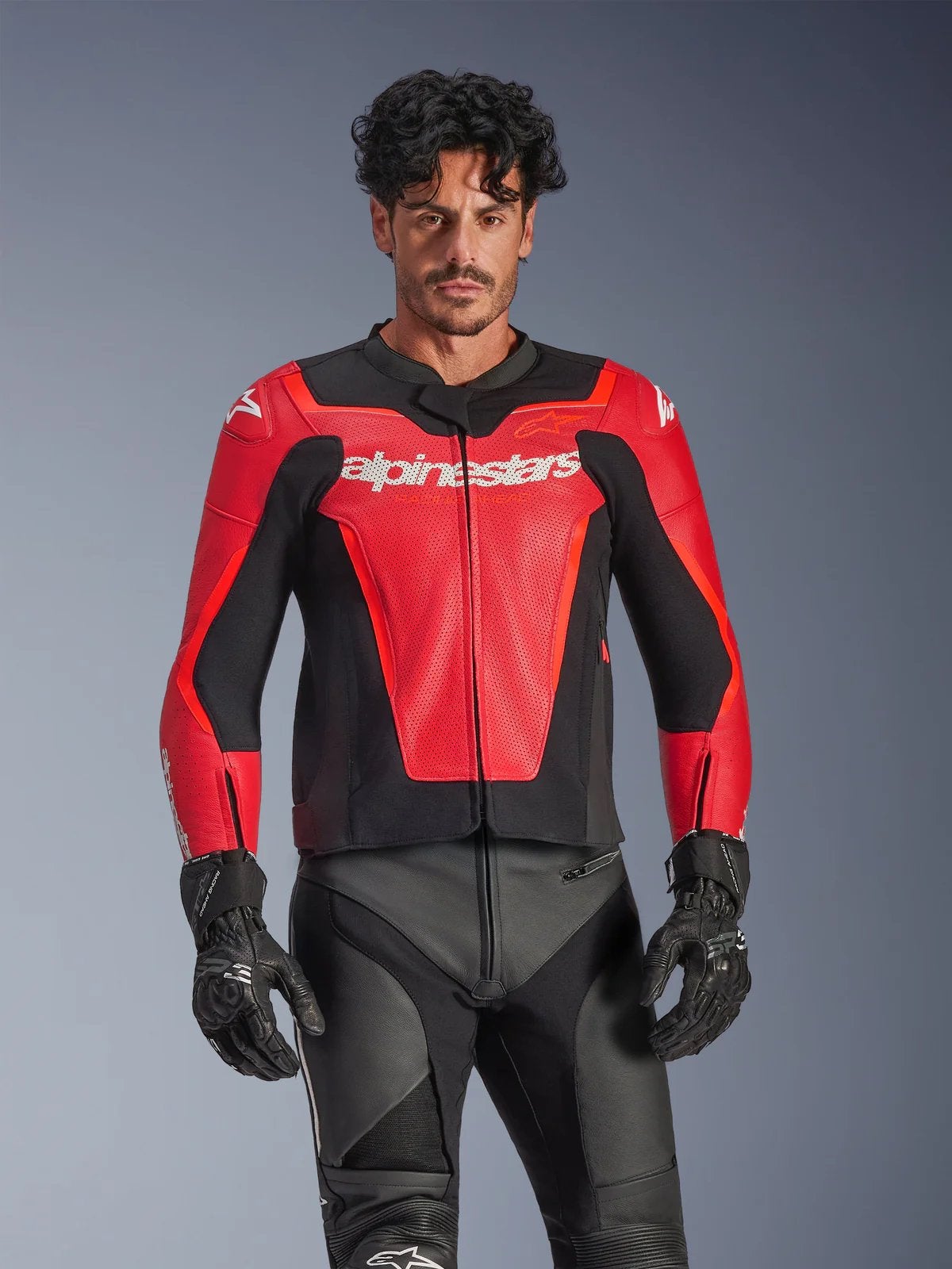 Alpinestars 52 GP Force V2 Air Leren Jas, Motoren, Kleding | Motorkleding, Ophalen of Verzenden, Tweedehands, Heren, Jas | leer