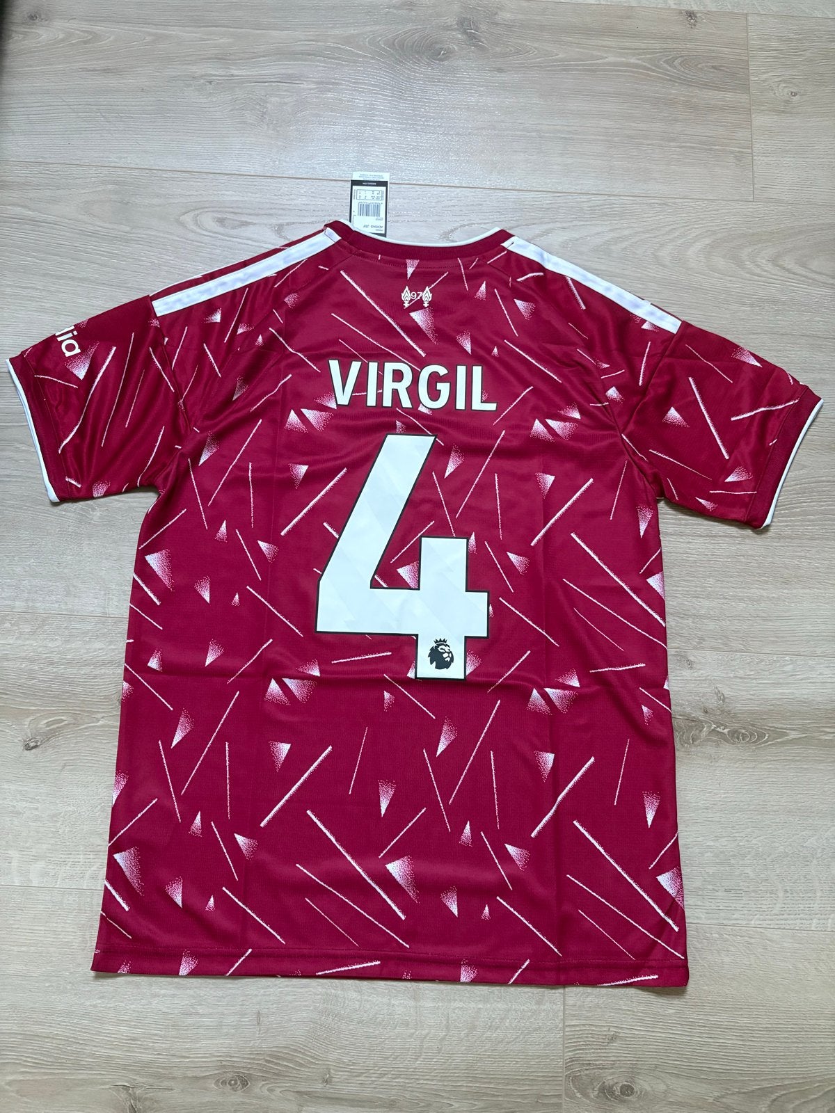 Liverpool Thuisshirt Virgil van Dijk Maat M, Nieuw, Voetbal, Rood, Verzenden