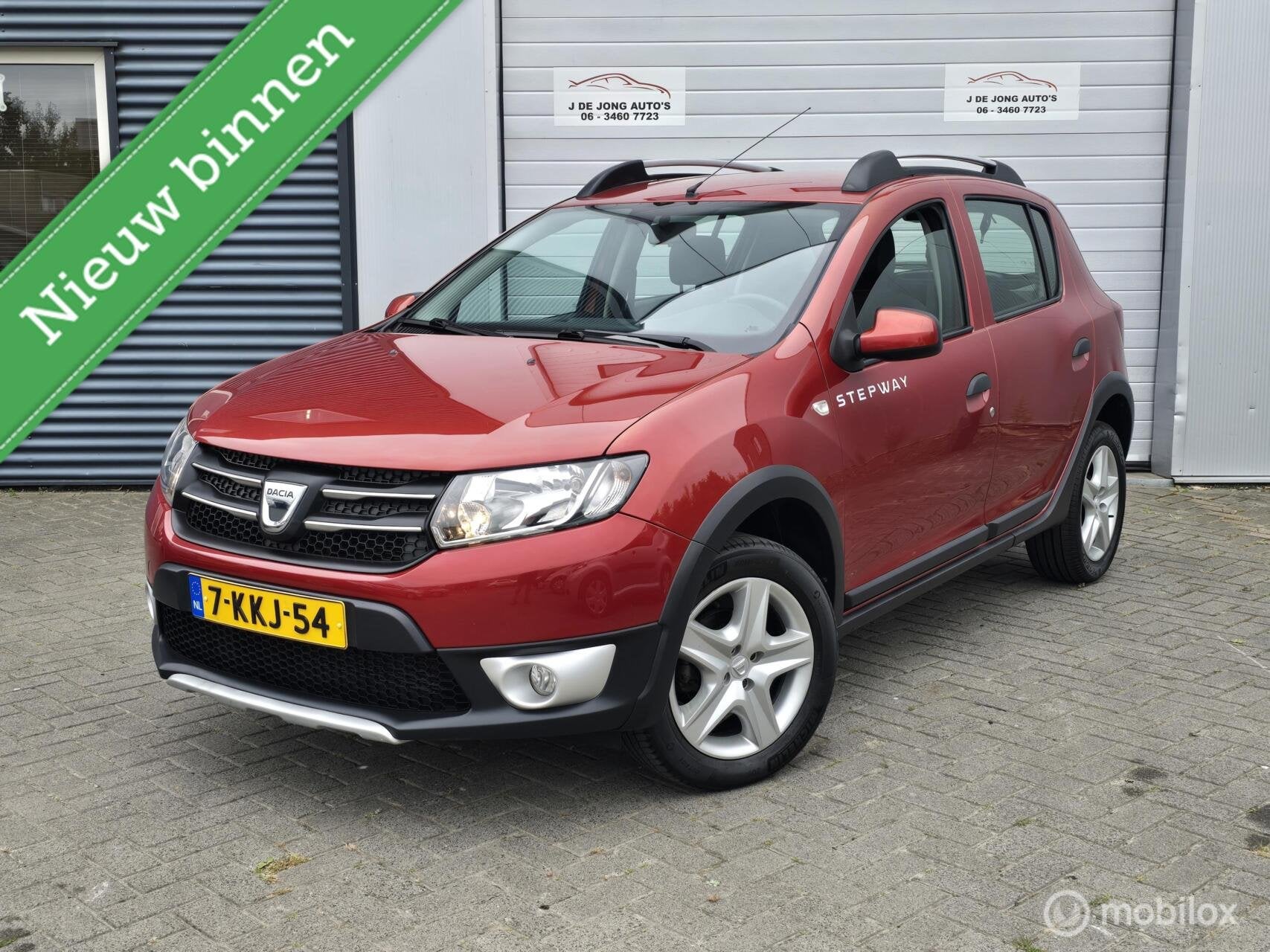 Dacia Sandero 0.9 TCe Stepway Lauréate 124DKM! 2e eigenaar!, Auto's, Voorwielaandrijving, Stof, Gebruikt, Parkeersensor