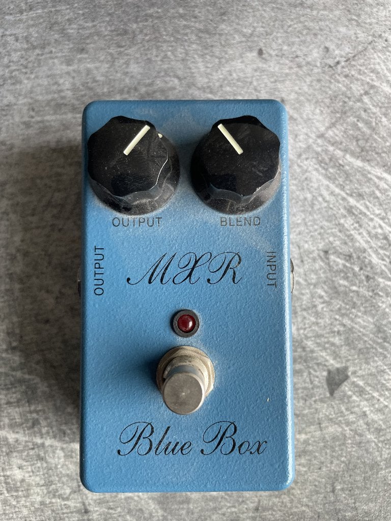 MXR BlueBox, Ophalen of Verzenden, Gebruikt, Distortion, Overdrive of Fuzz