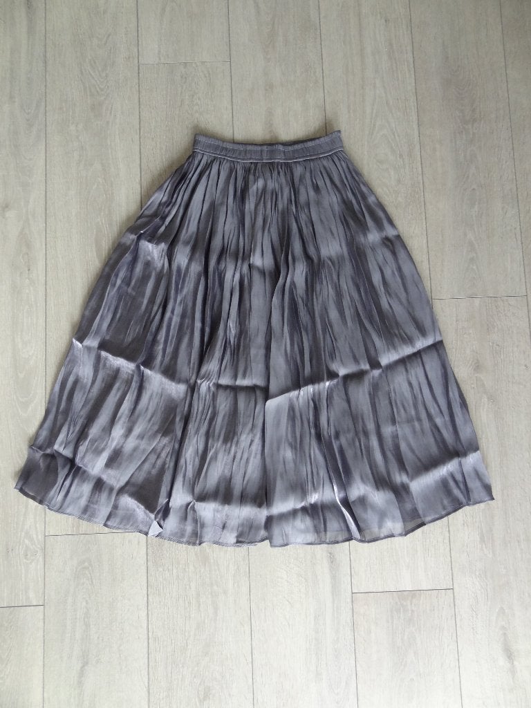 NIEUW! Plooirok Grijs Maat S >Snelle Verzending!<, Nieuw, Ophalen of Verzenden, Maat 36 (S), Grijs