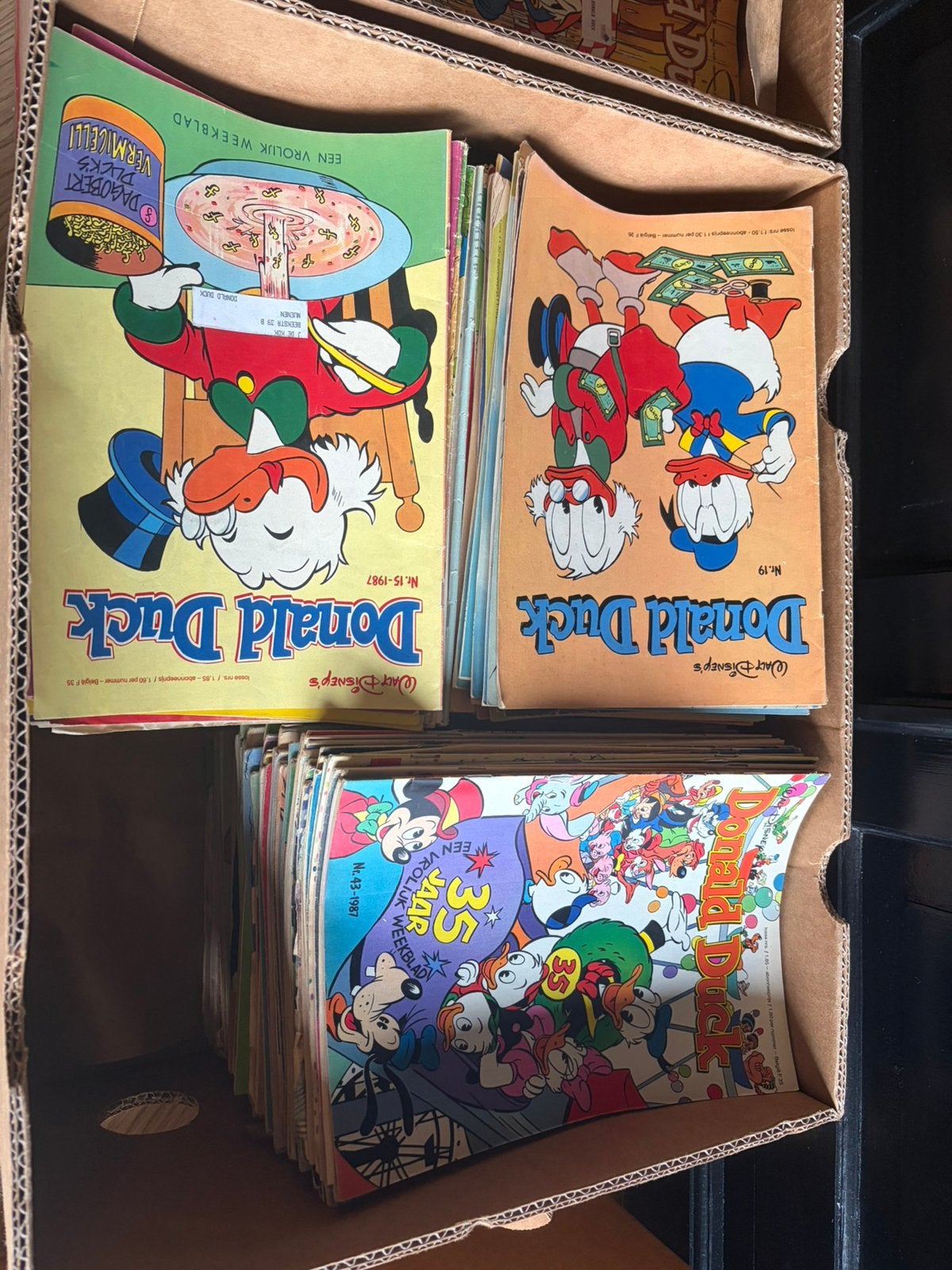 3 dozen Donald Duck weekbladen jaren 80, 90 & 2008-2015, Meerdere stripboeken, Ophalen, Gelezen