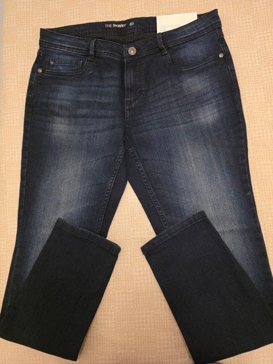 Nieuwe C&A The Skinny Low Rise Jeans - Maat 40, Blauw, Nieuw, Ophalen of Verzenden, W30 - W32 (confectie 38/40)