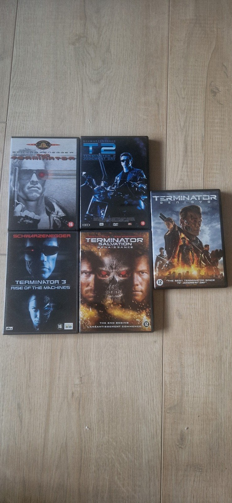 Dvd Terminator 1tm5 (Nederlandse uitgave), Cd's en Dvd's, Engels, Vanaf 16 jaar, Nederlands, Actie