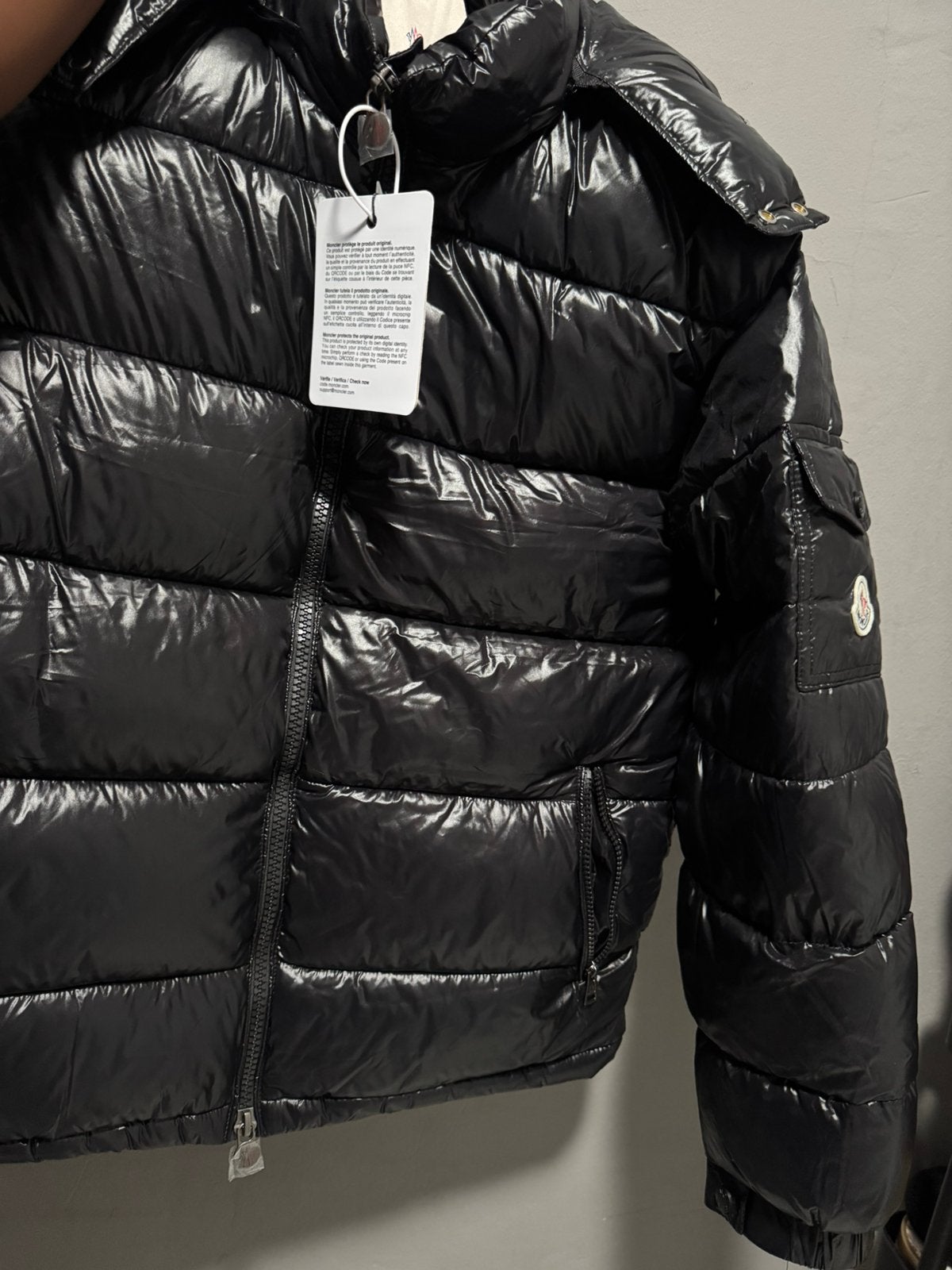 Moncler jas unisex, Kleding | Heren, Ophalen of Verzenden, Nieuw, Maat 52/54 (L), Zwart
