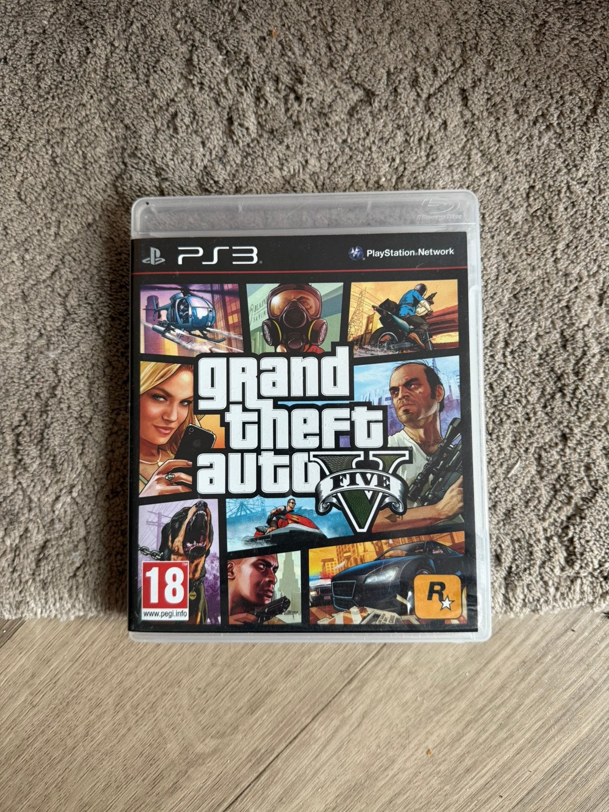 GTA 5 grand theft auto 5 voor ps3 playstation 3, Spelcomputers en Games, Avontuur en Actie, Vanaf 18 jaar, Verzenden, 1 speler