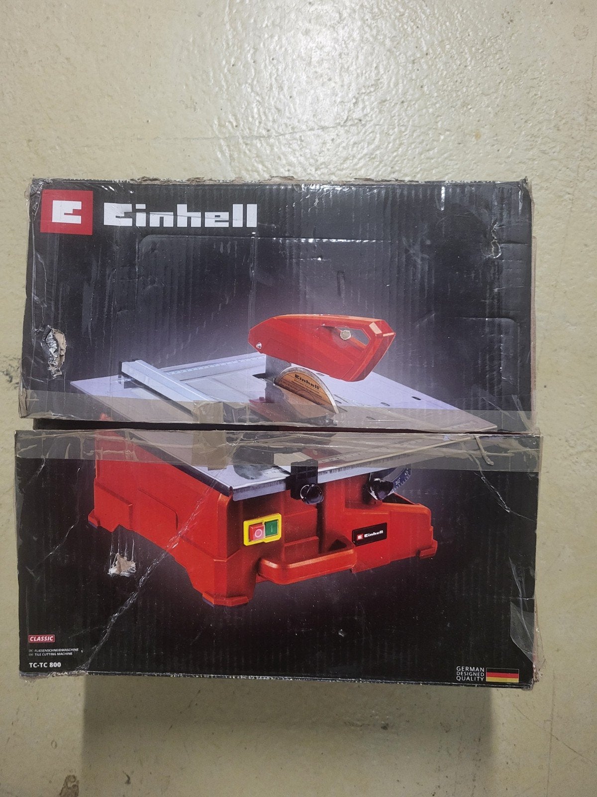 Einhell TC-TC 800 Tegelsnijder - Nieuw in doos, Overige typen, Nieuw, Ophalen of Verzenden, 30 tot 70 mm