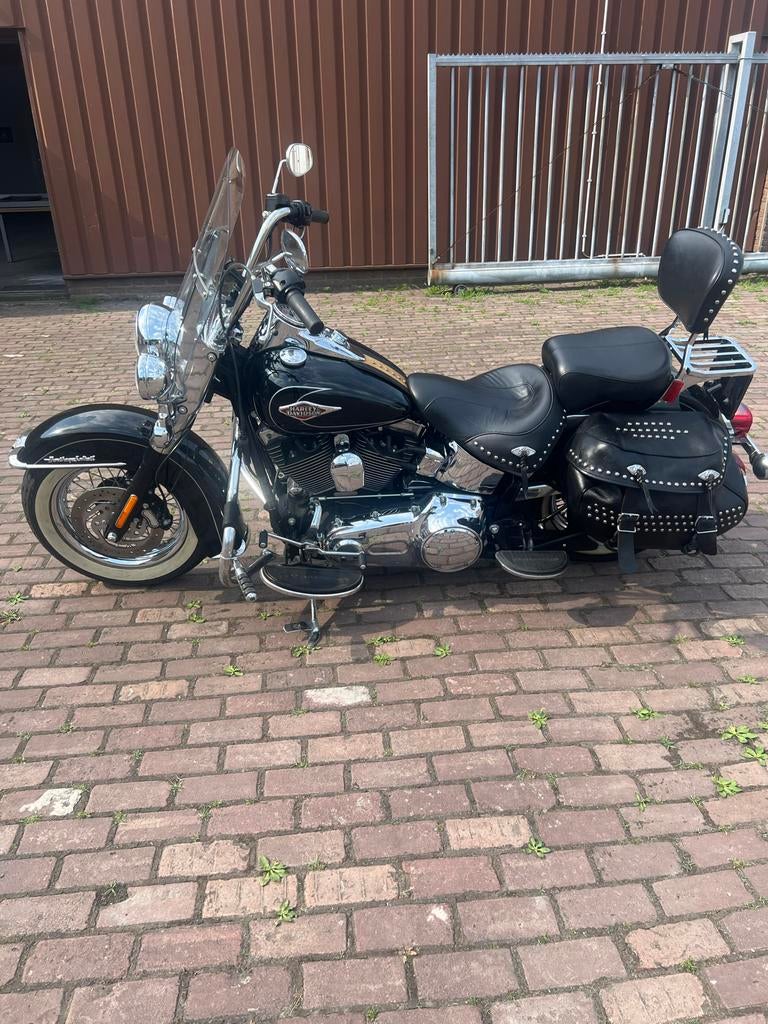 Harley-Davidson Softail Heritage Classic - Prachtige Chopper, Cardan-aandrijving, 2 cilinders, Gebruikt, Particulier