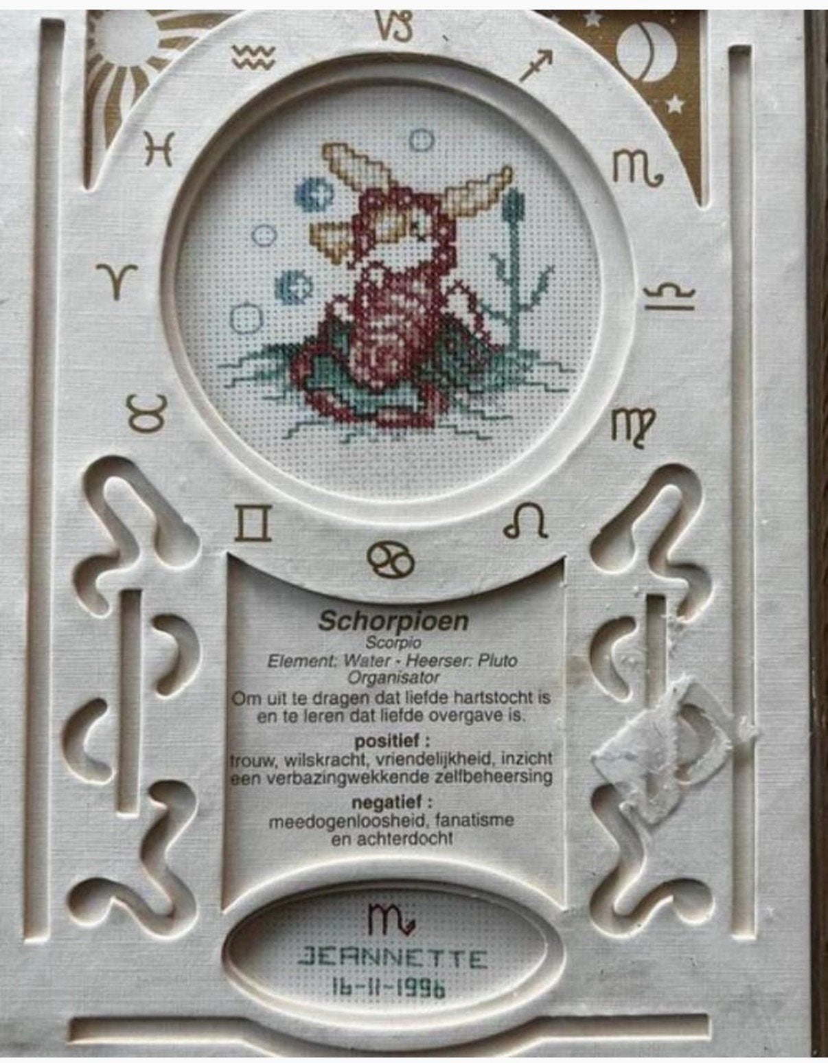 Borduurpakket Merk: M.Van Scharrenburg borduurpakket met he, Ophalen of Verzenden, Nieuw, Borduurpakket