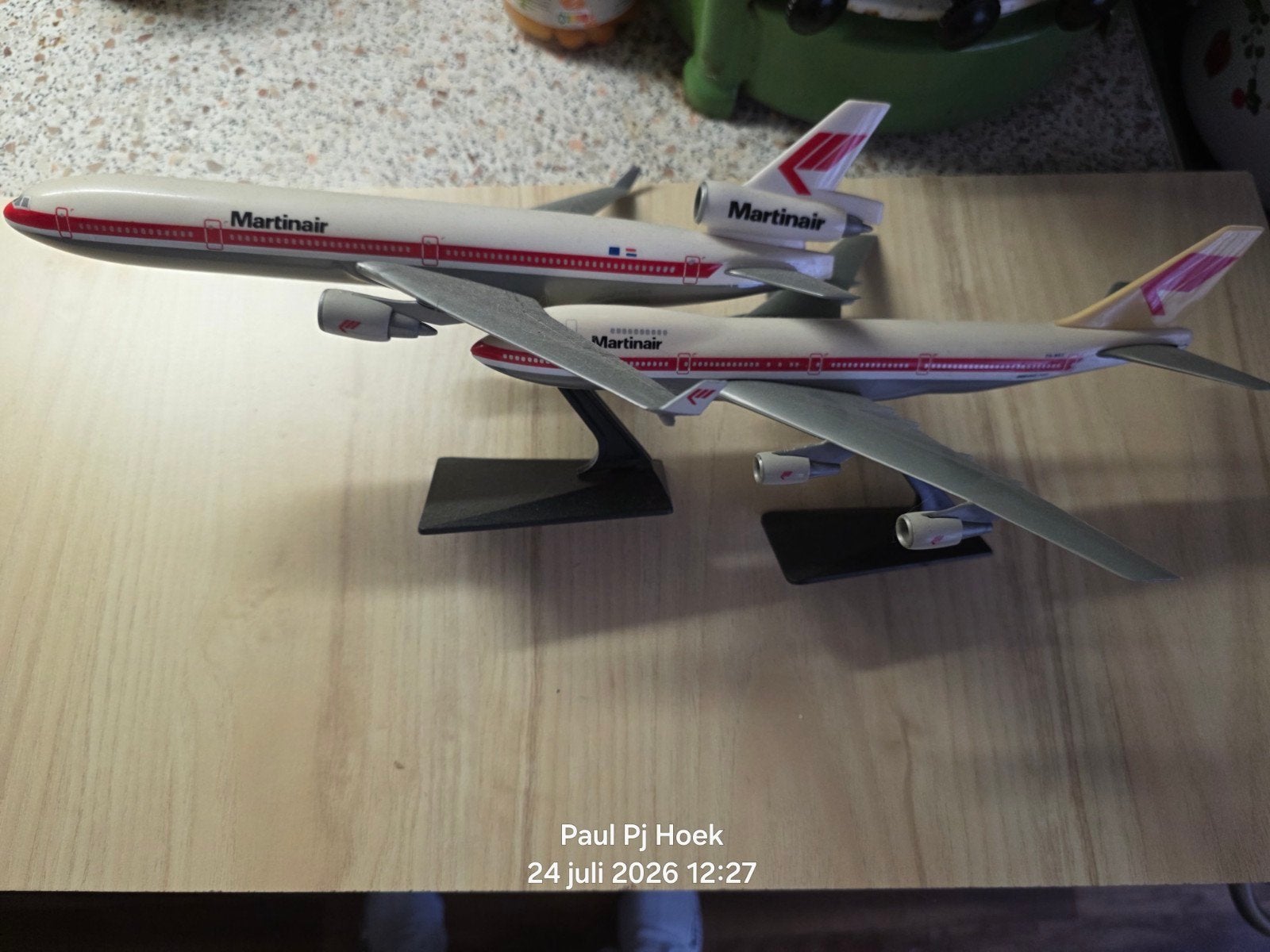 Martinair Vliegtuig Modellen - DC-10 en Boeing 747, Overige merken, 1:72 tot 1:144, Gebruikt, Ophalen of Verzenden