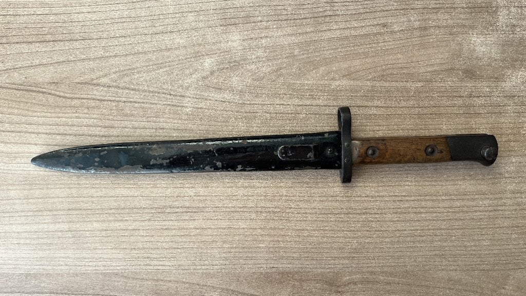 Foto 11 van Originele Oostenrijks-Hongaarse Mannlicher M1895 bajonet