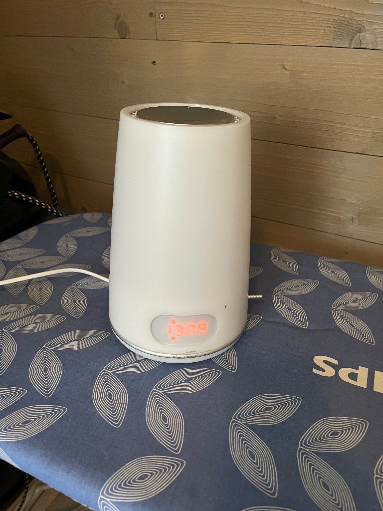 Wake-up Light Philips, Witgoed en Apparatuur, Wekkers, Gebruikt, Digitaal, Ophalen of Verzenden
