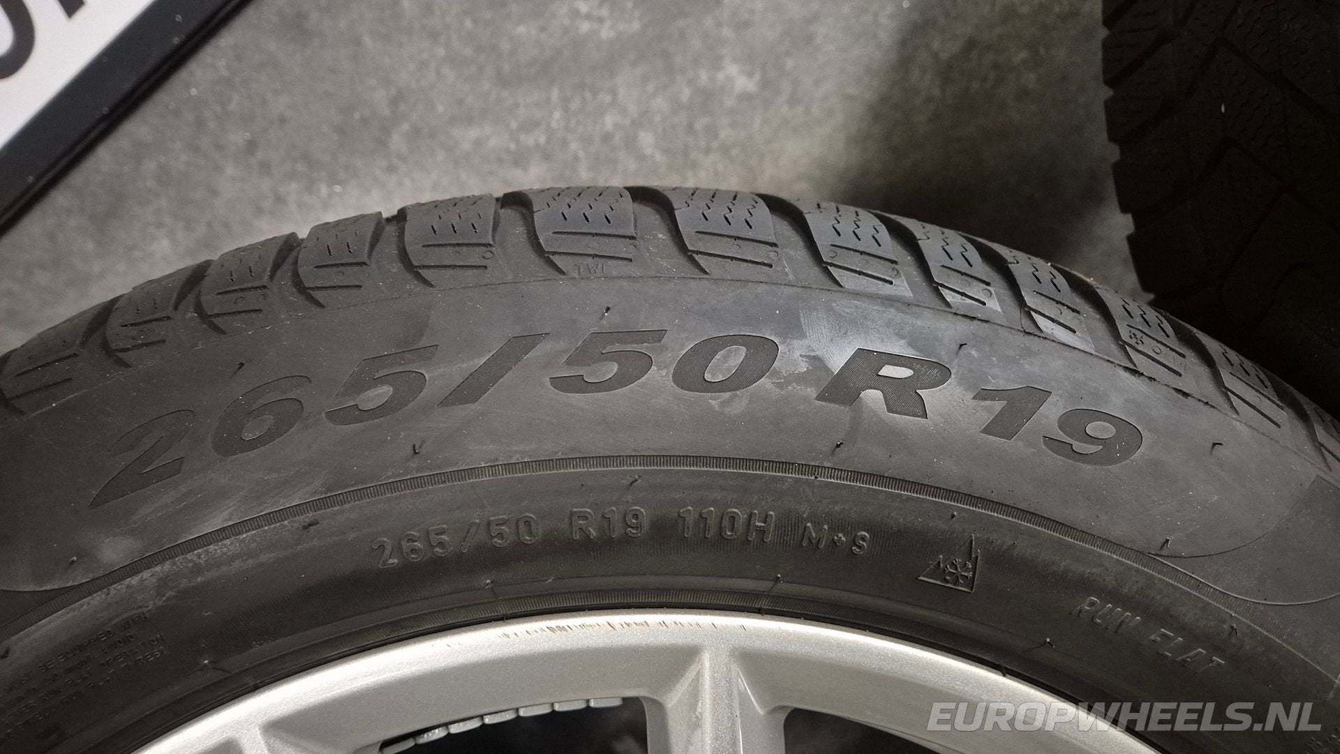 19 inch BMW X5 G05 X6 G06 velgen winterbanden RunFlat 734, 19 inch, Gebruikt, -, 265 mm