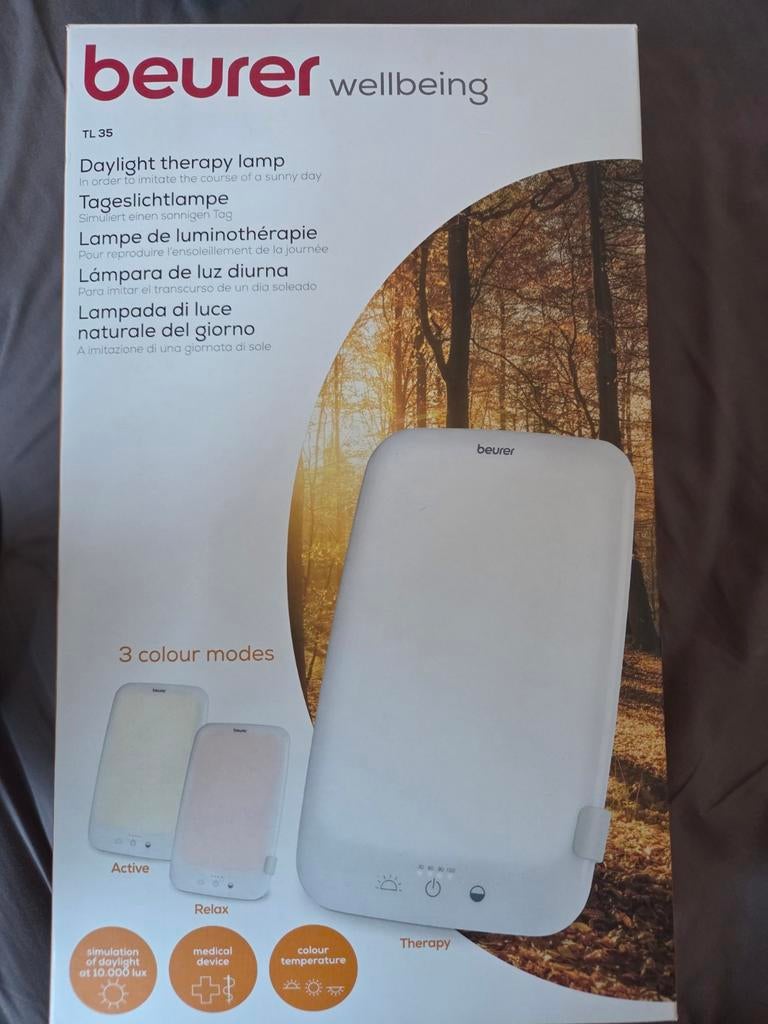 BEURER DAGLICHT THERAPIE LAMP, Ophalen of Verzenden
