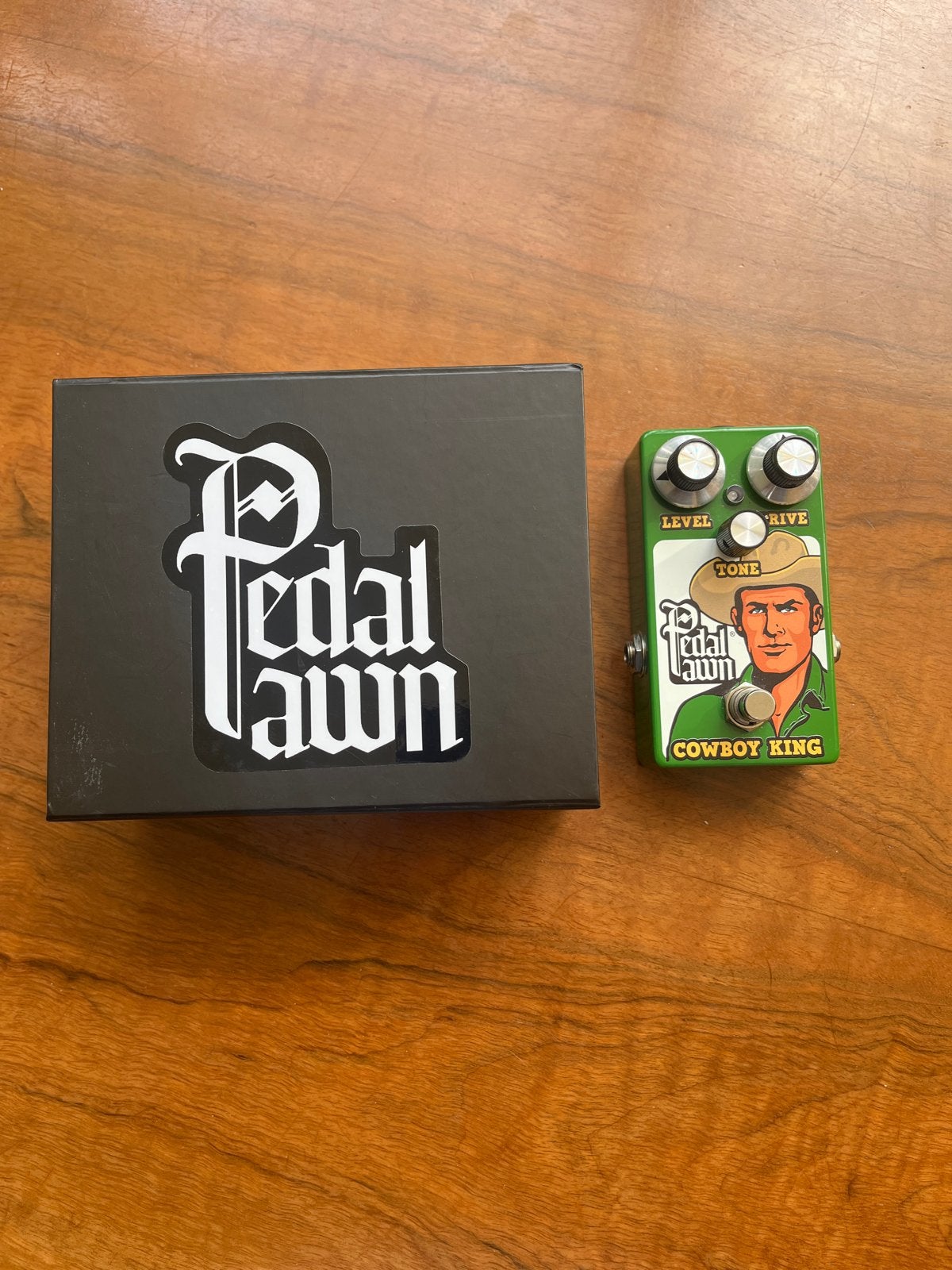 Pedal Pawn Cowboy King Overdrive Pedaal, Muziek en Instrumenten, Ophalen of Verzenden, Zo goed als nieuw, Distortion, Overdrive of Fuzz