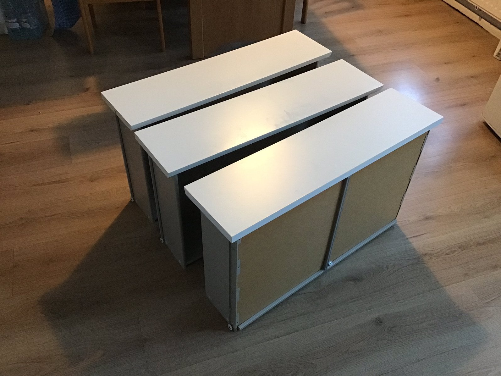 3x (IKEA) Malm lades. Bieden., Ophalen, 50 tot 100 cm, Zo goed als nieuw, 3 of 4 laden