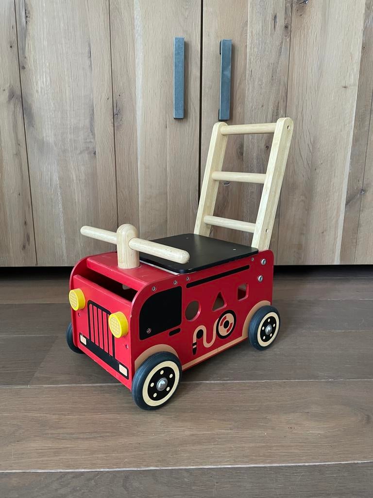 Vormenstoof brandweerauto, Ophalen, Gebruikt