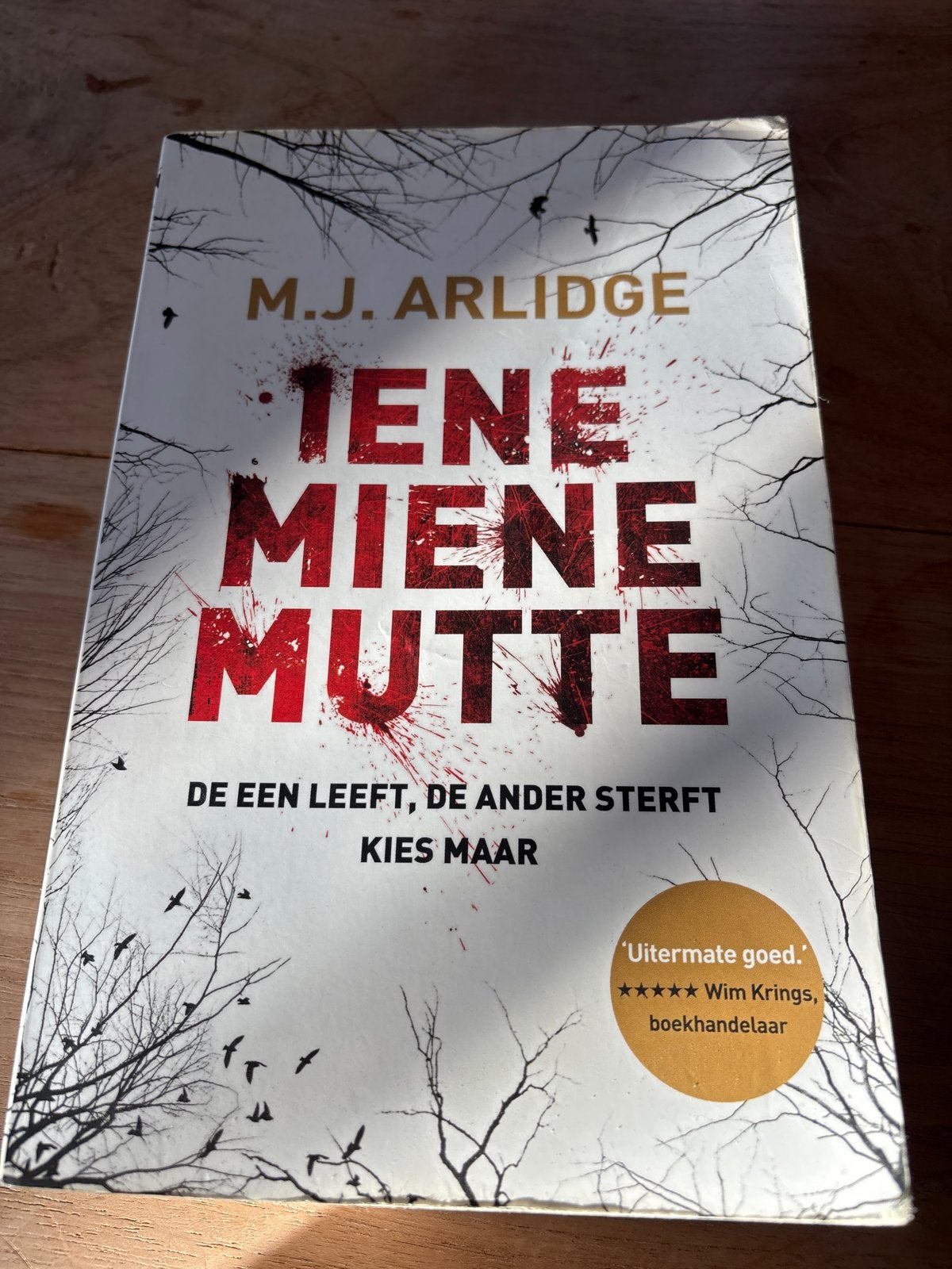Iene Miene Mutte - M.J. Arlidge (Thriller), Boeken, Ophalen of Verzenden, Zo goed als nieuw, Nederland
