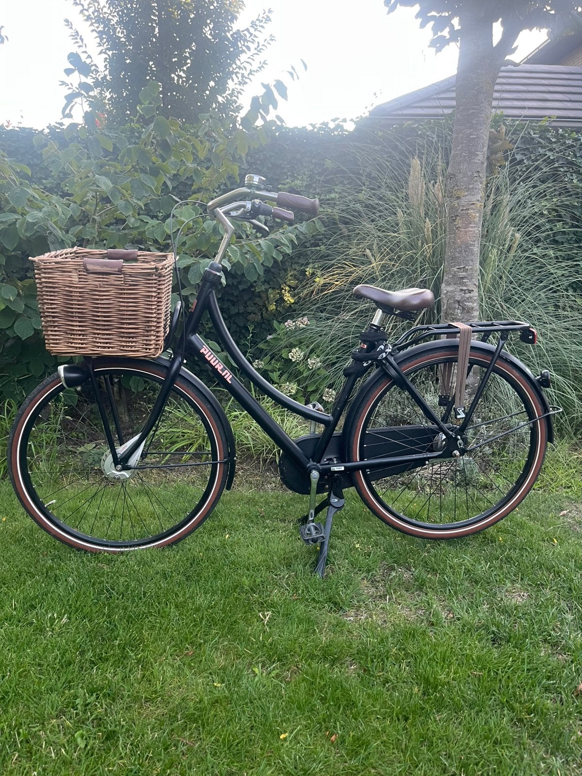 Gazelle Puur mat zwart met 7 versnellingen, 53 tot 56 cm, Ophalen, Zo goed als nieuw