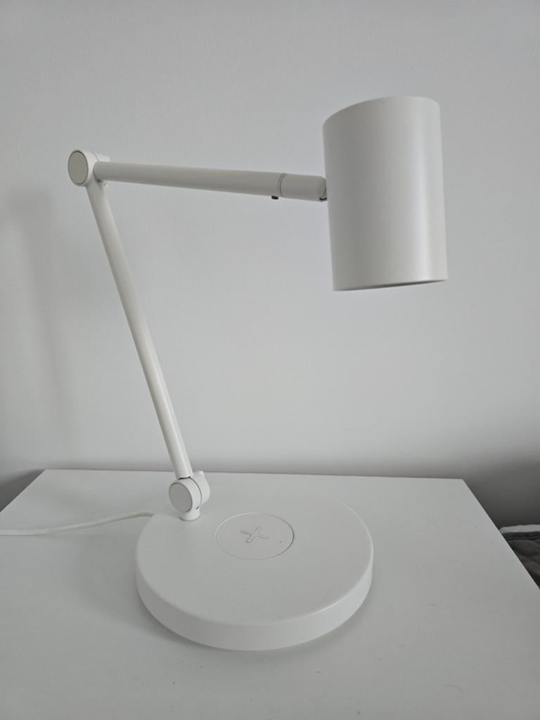 IKEA Nymåne LED Bureaulamp met Draadloos Opladen, Huis en Inrichting, 50 tot 75 cm, Modern, Scandinavisch, Functioneel, Ophalen of Verzenden